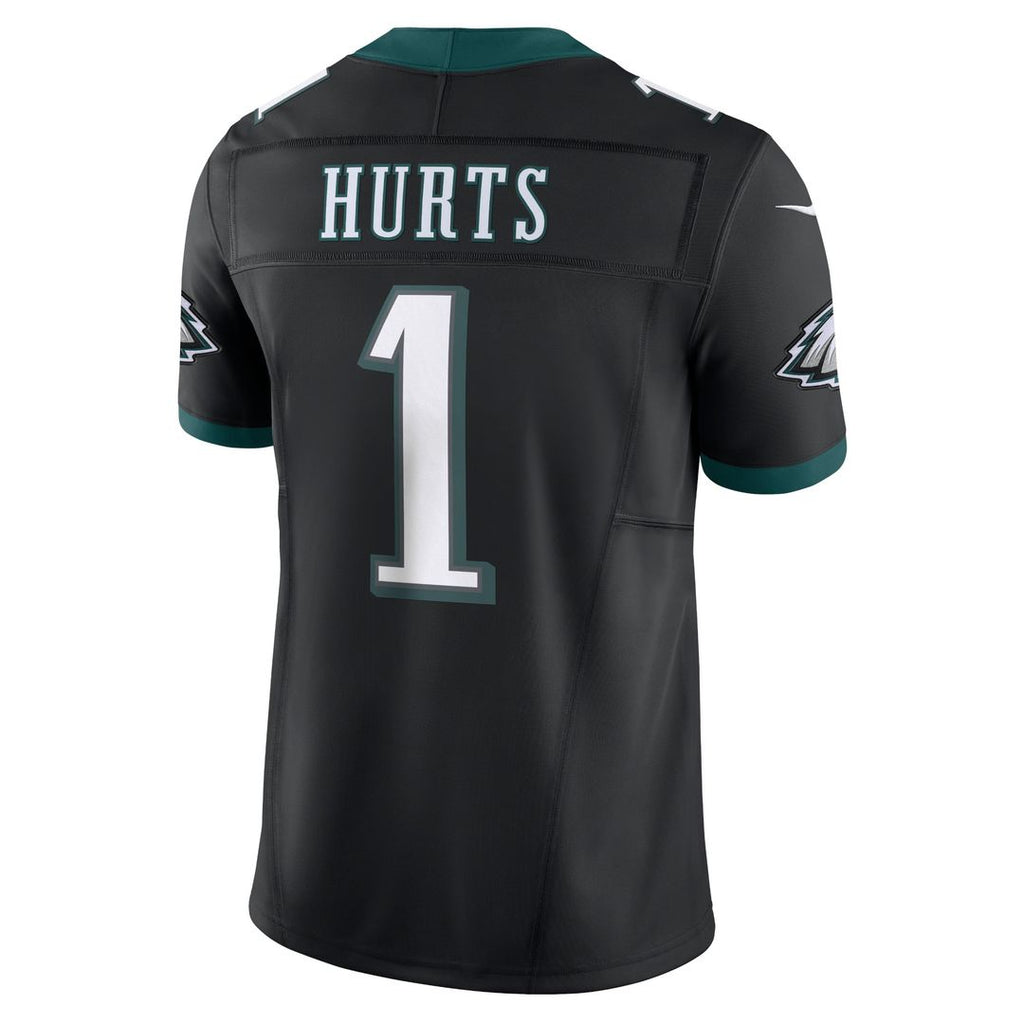 Men's Philadelphia Eagles Jalen Hurts Nike Black Alternate Vapor F.U.S.E. Limited Jersey
