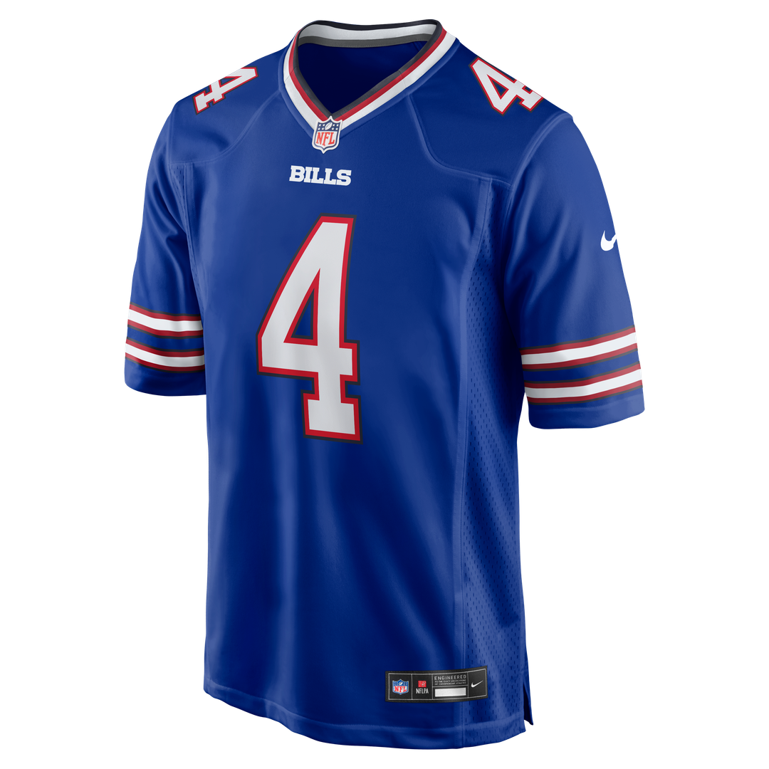 Men's Buffalo Bills James Cook III Nike Gray Nickel City Game Jersey