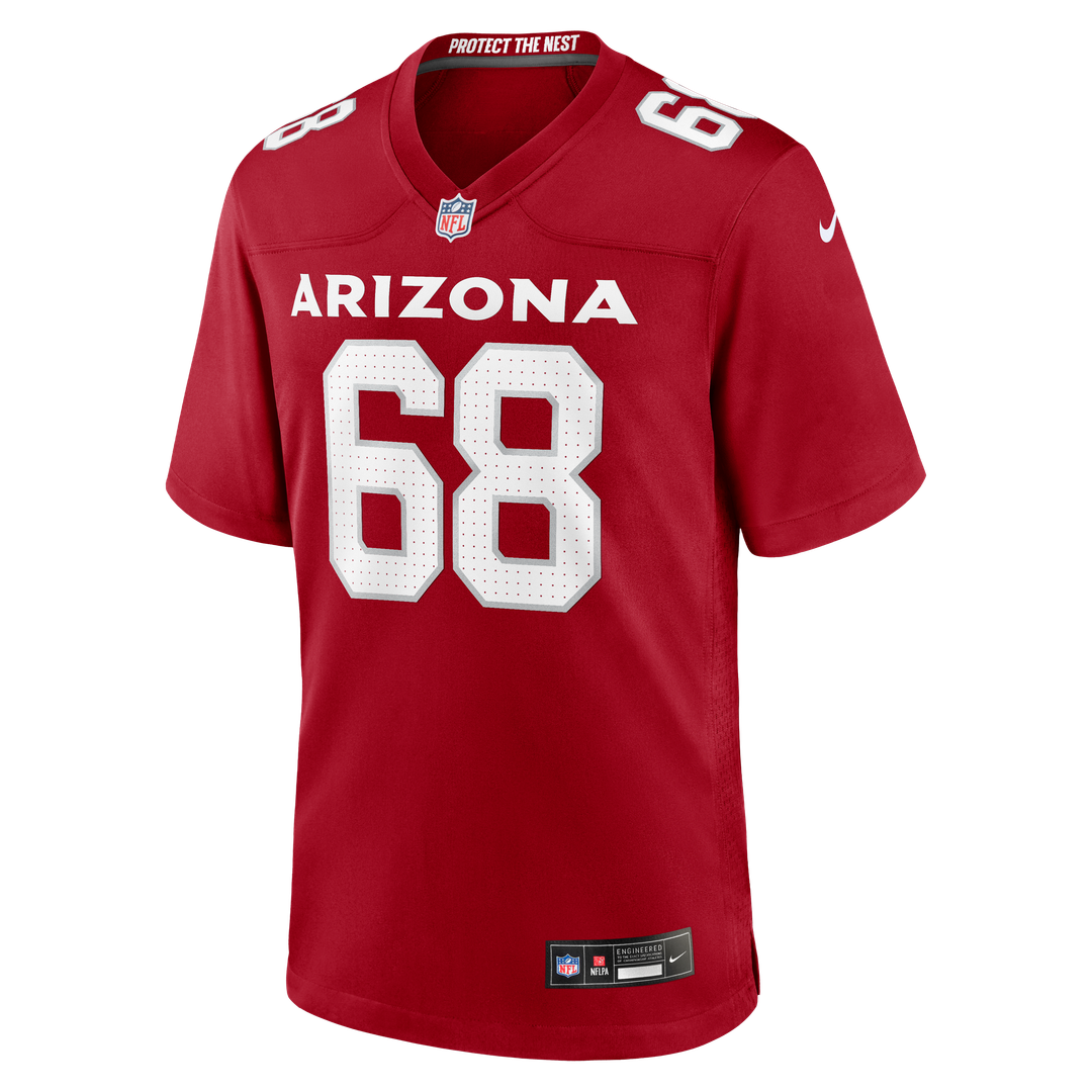 Men's Arizona Cardinals Kelvin Beachum Nike  Cardinal Team Game Jersey