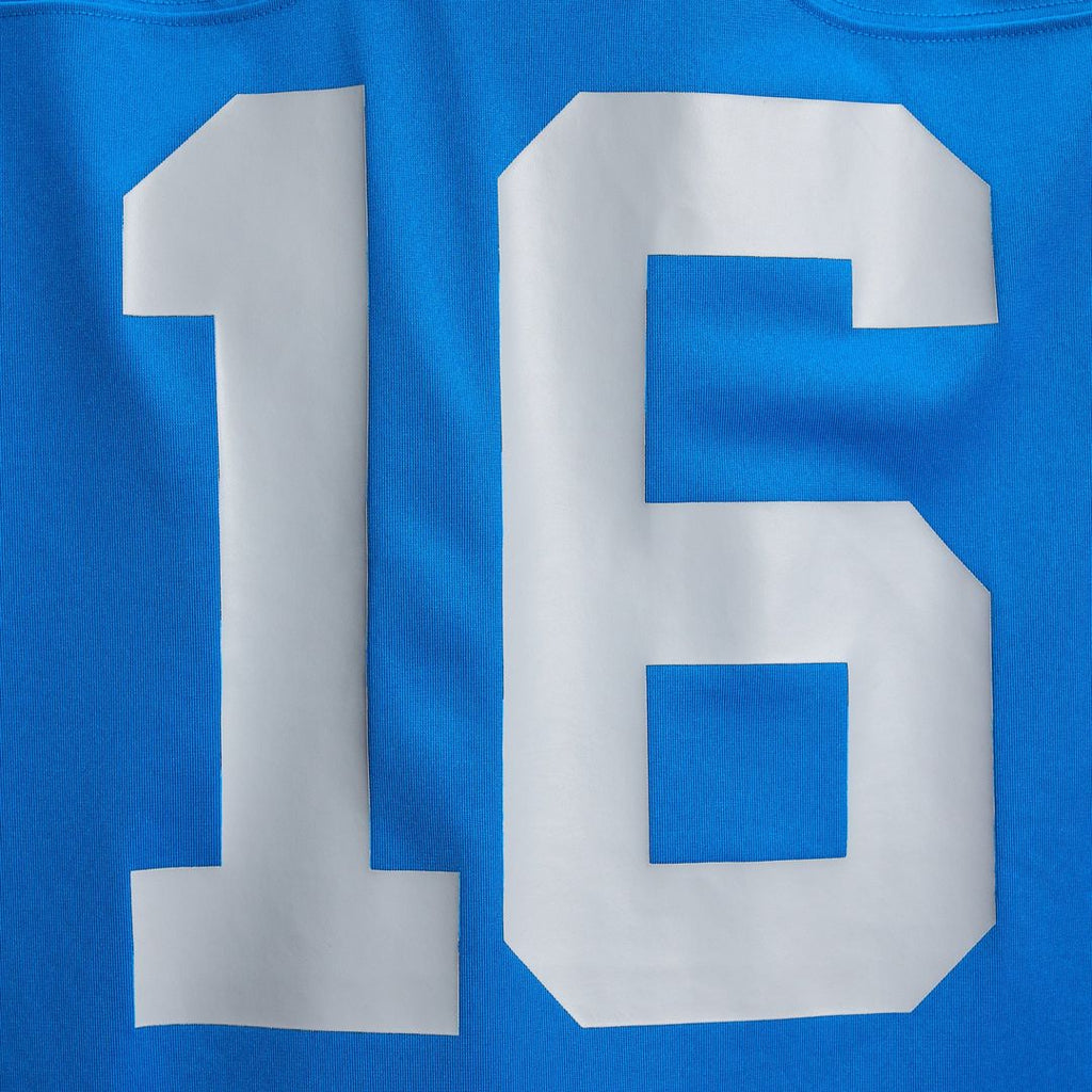 Men's Detroit Lions Jared Goff Nike  Blue Alternate Game Jersey