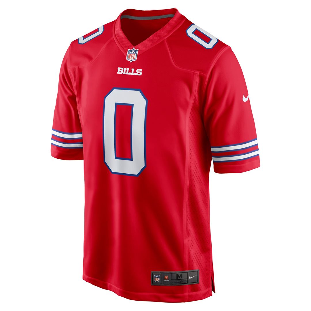 Men's Buffalo Bills Keon Coleman Nike  Red Alternate Game Jersey