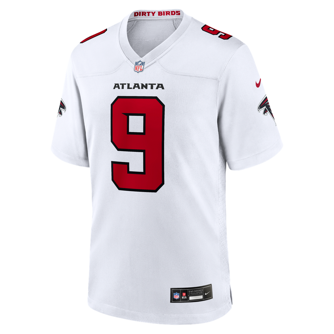 Men's Atlanta Falcons Michael Penix Jr. Nike White Game Jersey