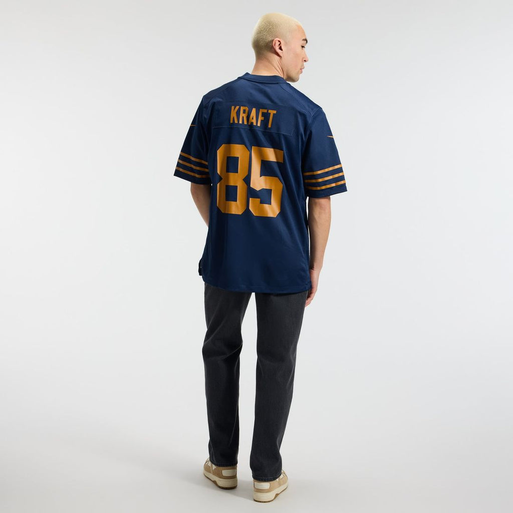Men's Green Bay Packers Tucker Kraft Nike  Navy Alternate  Game Jersey