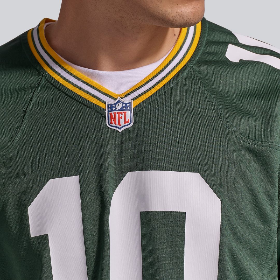 Men's Green Bay Packers Jordan Love Nike Green Player Game Jersey