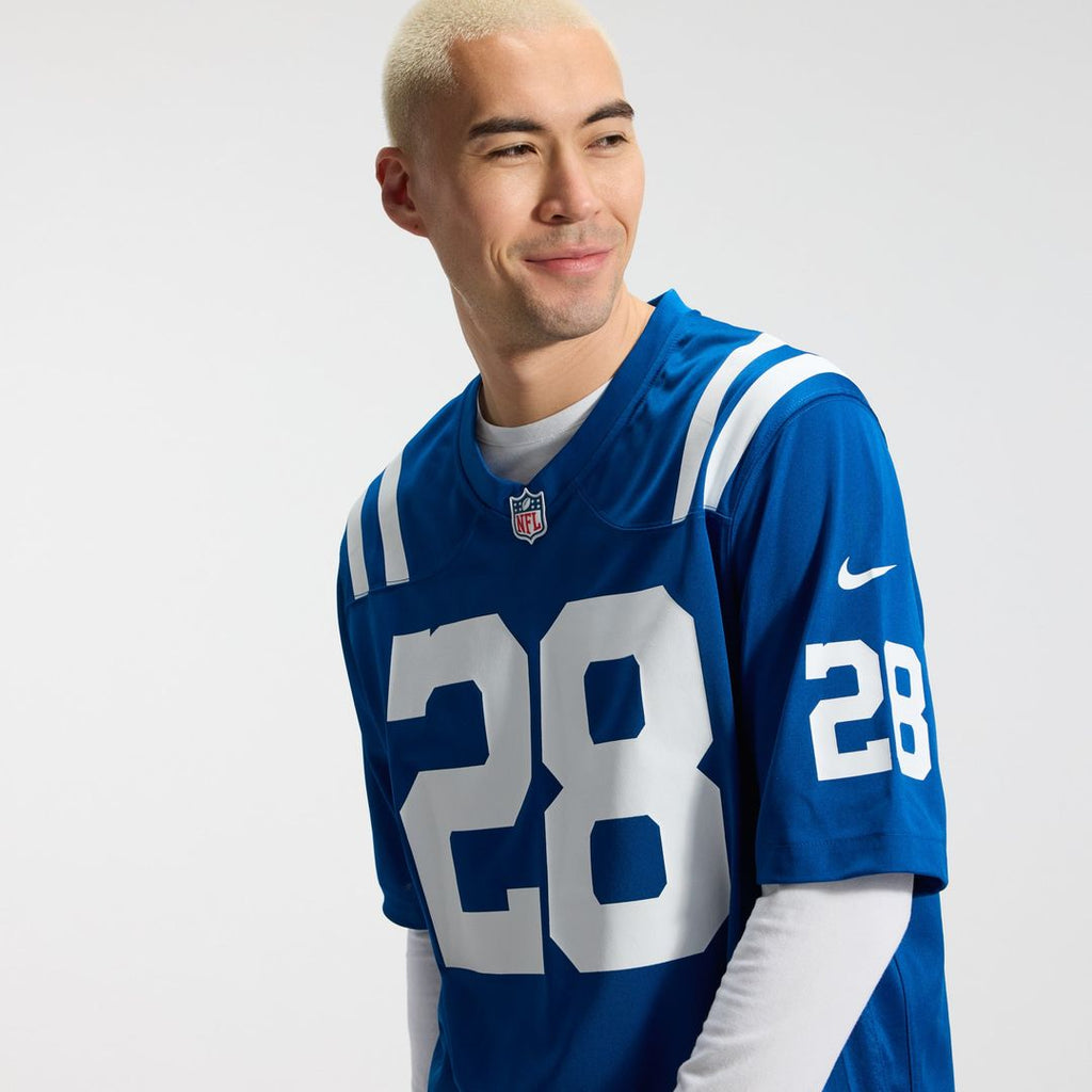 Men's Indianapolis Colts Jonathan Taylor Nike Royal Player Game Jersey