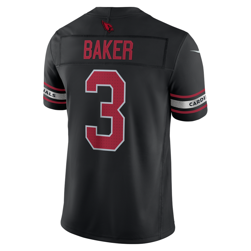 Men's Arizona Cardinals Budda Baker Nike Black Alternate Vapor F.U.S.E. Stitched Limited Jersey