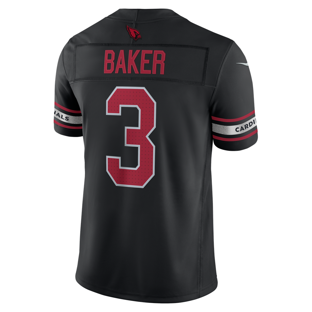 Men's Arizona Cardinals Budda Baker Nike Black Alternate Vapor F.U.S.E. Stitched Limited Jersey