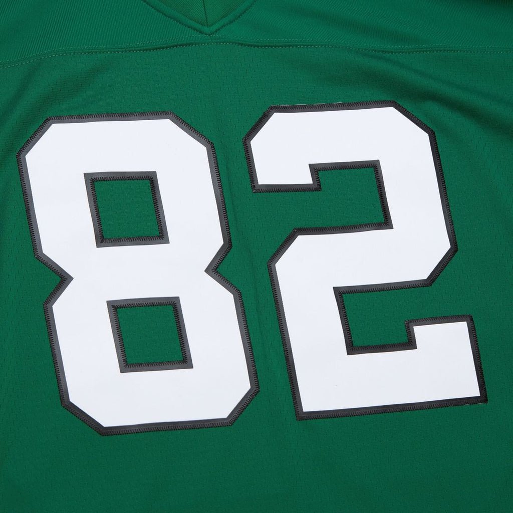 Men's Philadelphia Eagles Mike Quick Mitchell & Ness Kelly Green Legacy Replica Jersey