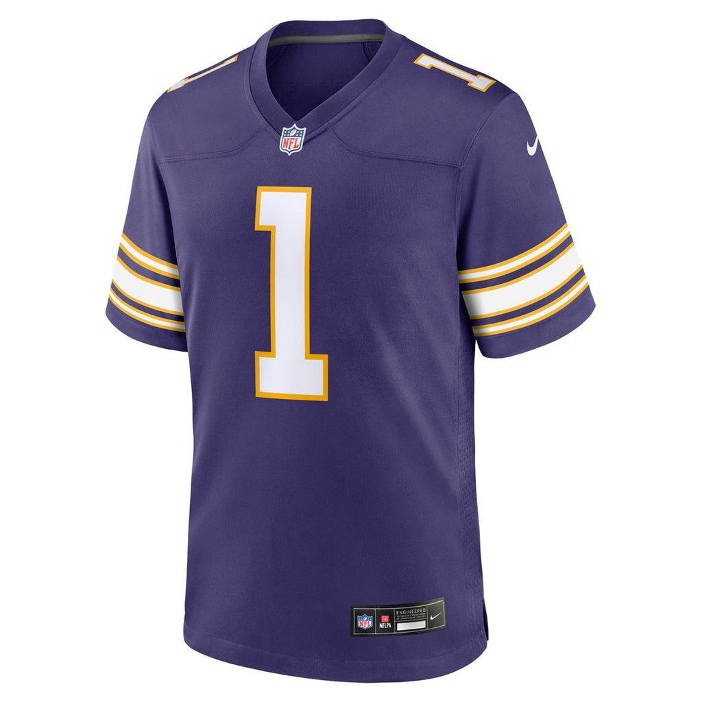 Men's Minnesota Vikings Warren Moon Nike Purple Retired Player Alternate Game Jersey
