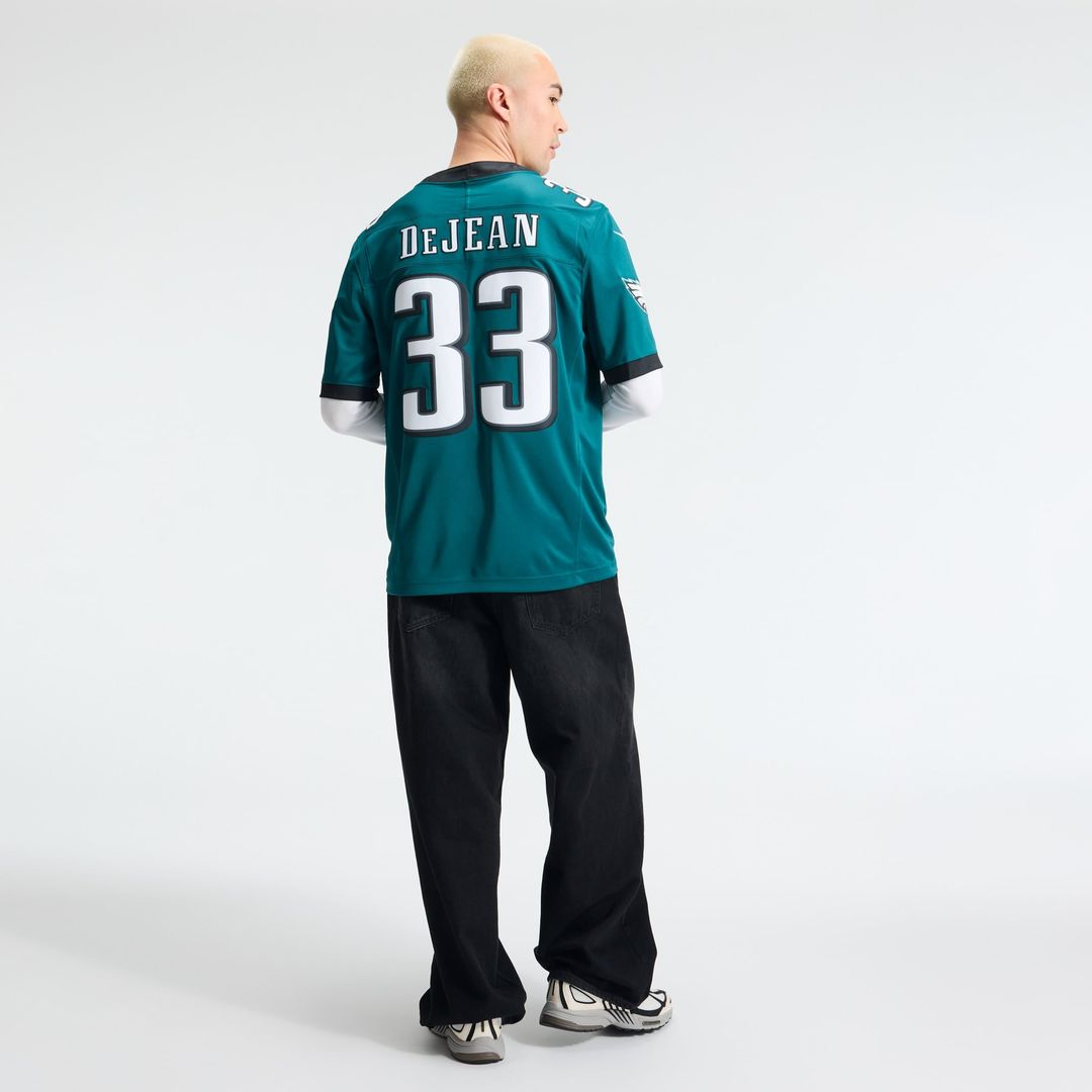 Men's Philadelphia Eagles Cooper DeJean Nike White Vapor F.U.S.E. Stitched Limited Jersey