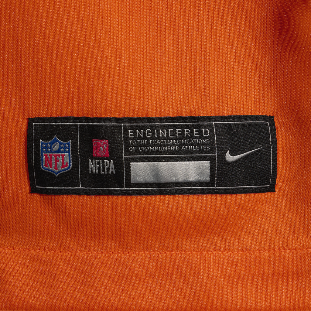 Men's Denver Broncos Evan Engram Nike  Orange Team Game Jersey