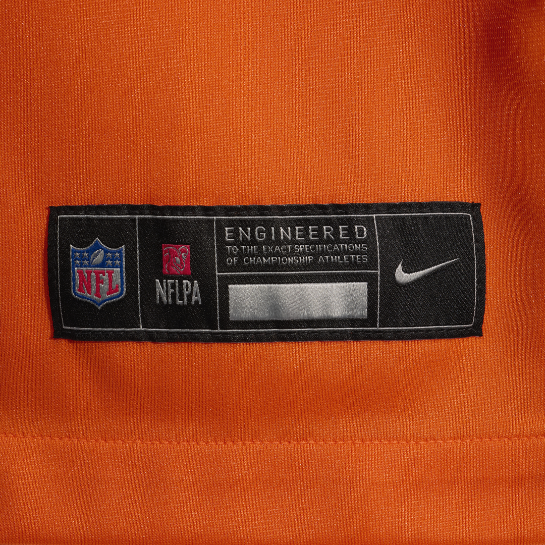 Men's Denver Broncos Evan Engram Nike  Orange Team Game Jersey