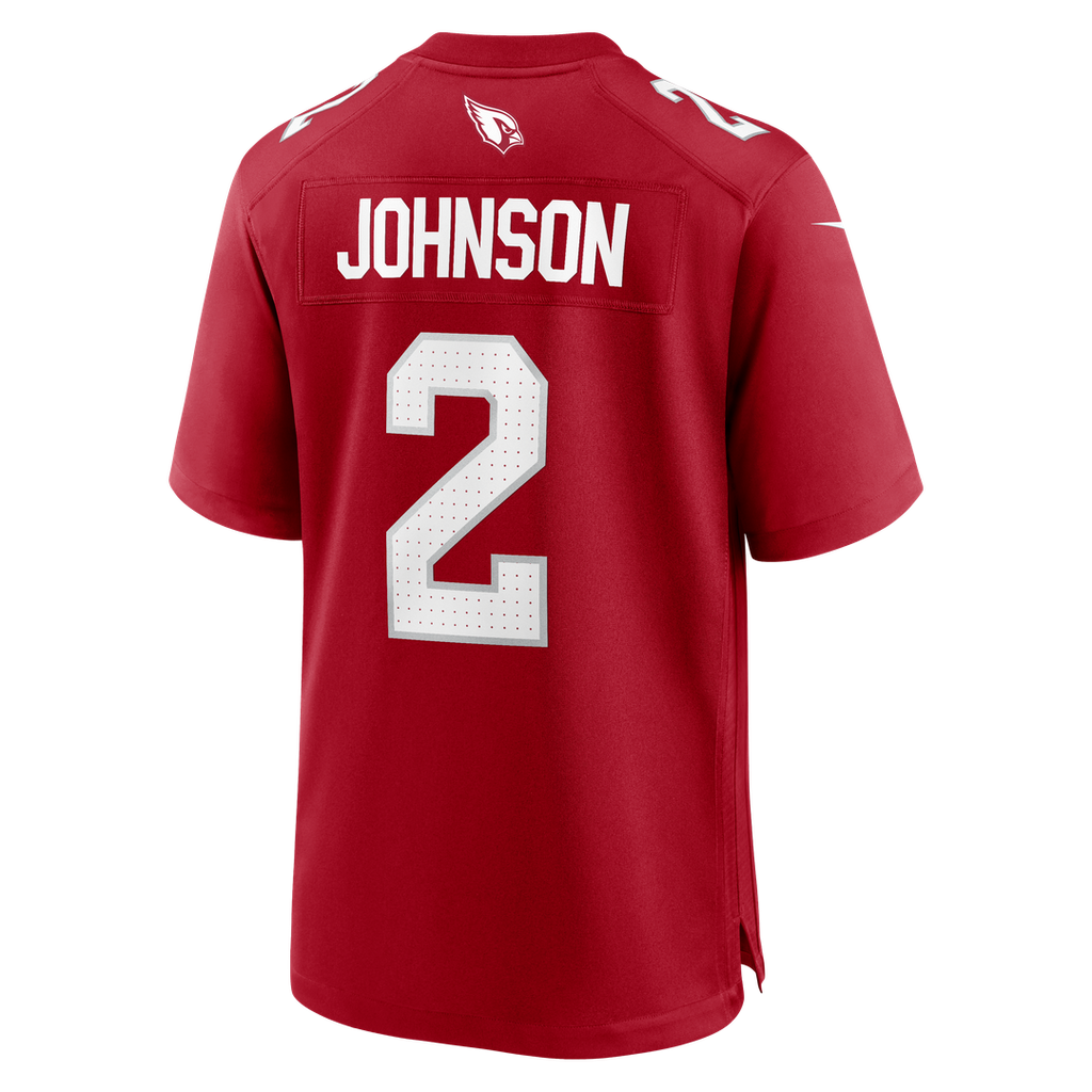 Men's Arizona Cardinals Will Johnson Nike  Cardinal Team Game Jersey