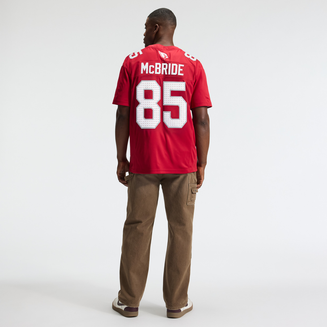 Men's Arizona Cardinals Trey McBride Nike Cardinal Team Vapor F.U.S.E. Stitched Limited Jersey