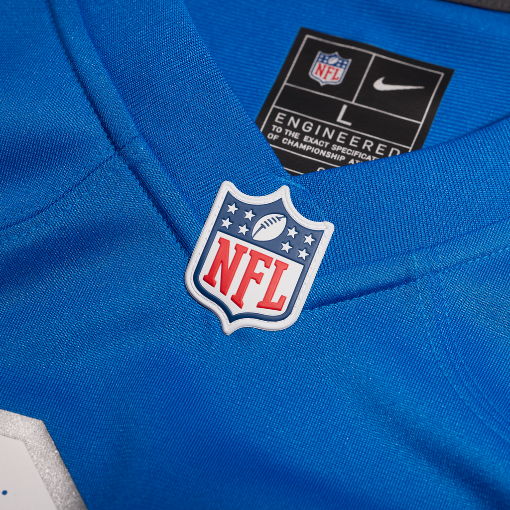 Men's Detroit Lions Cade Mays Nike  Blue Team Game Jersey