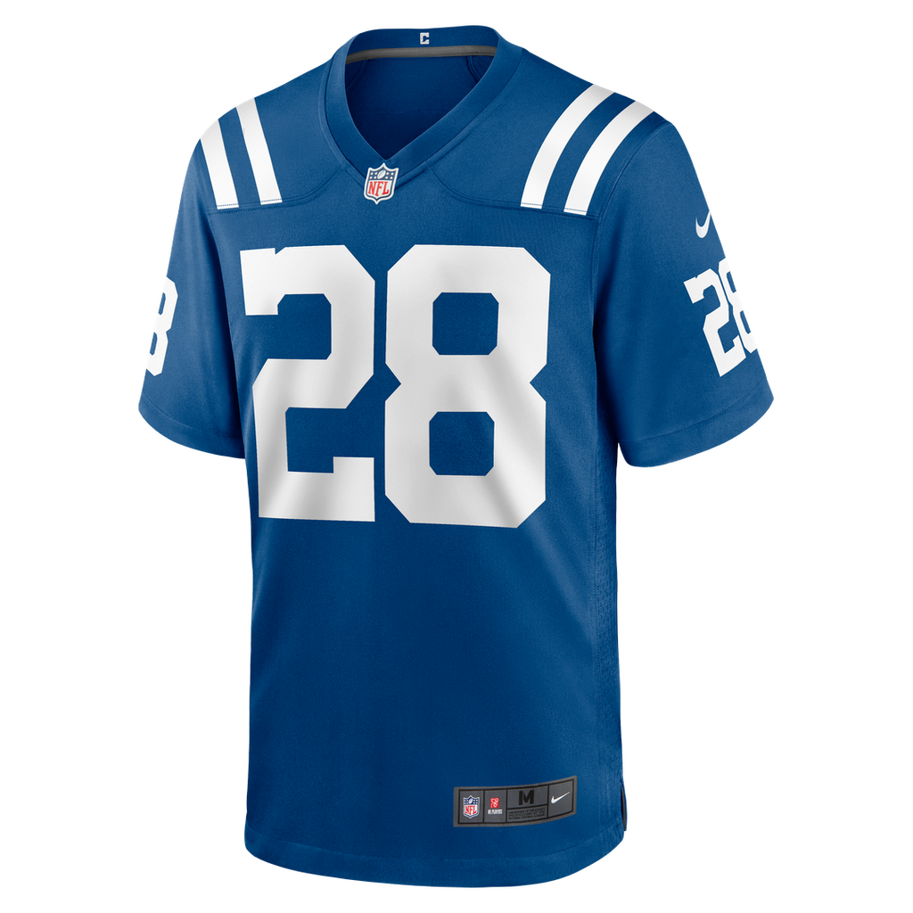 Men's Indianapolis Colts Jonathan Taylor Nike Royal Player Game Jersey