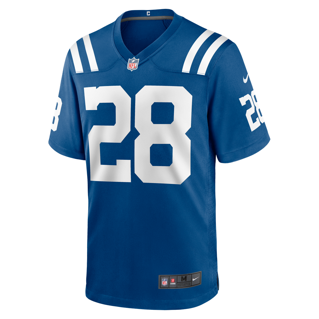 Men's Indianapolis Colts Jonathan Taylor Nike Royal Player Game Jersey