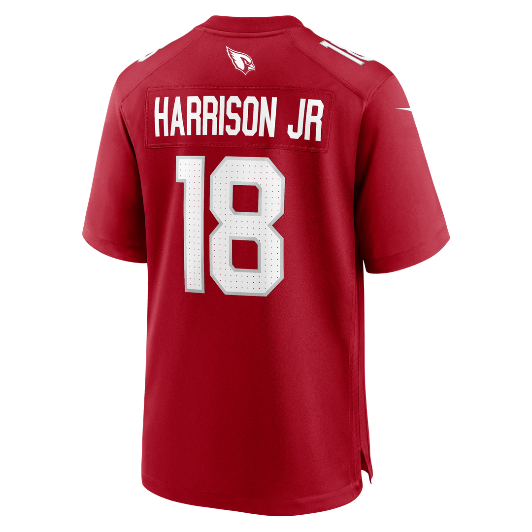 Men's Arizona Cardinals Marvin Harrison Jr. Nike Cardinal  Player Game Jersey