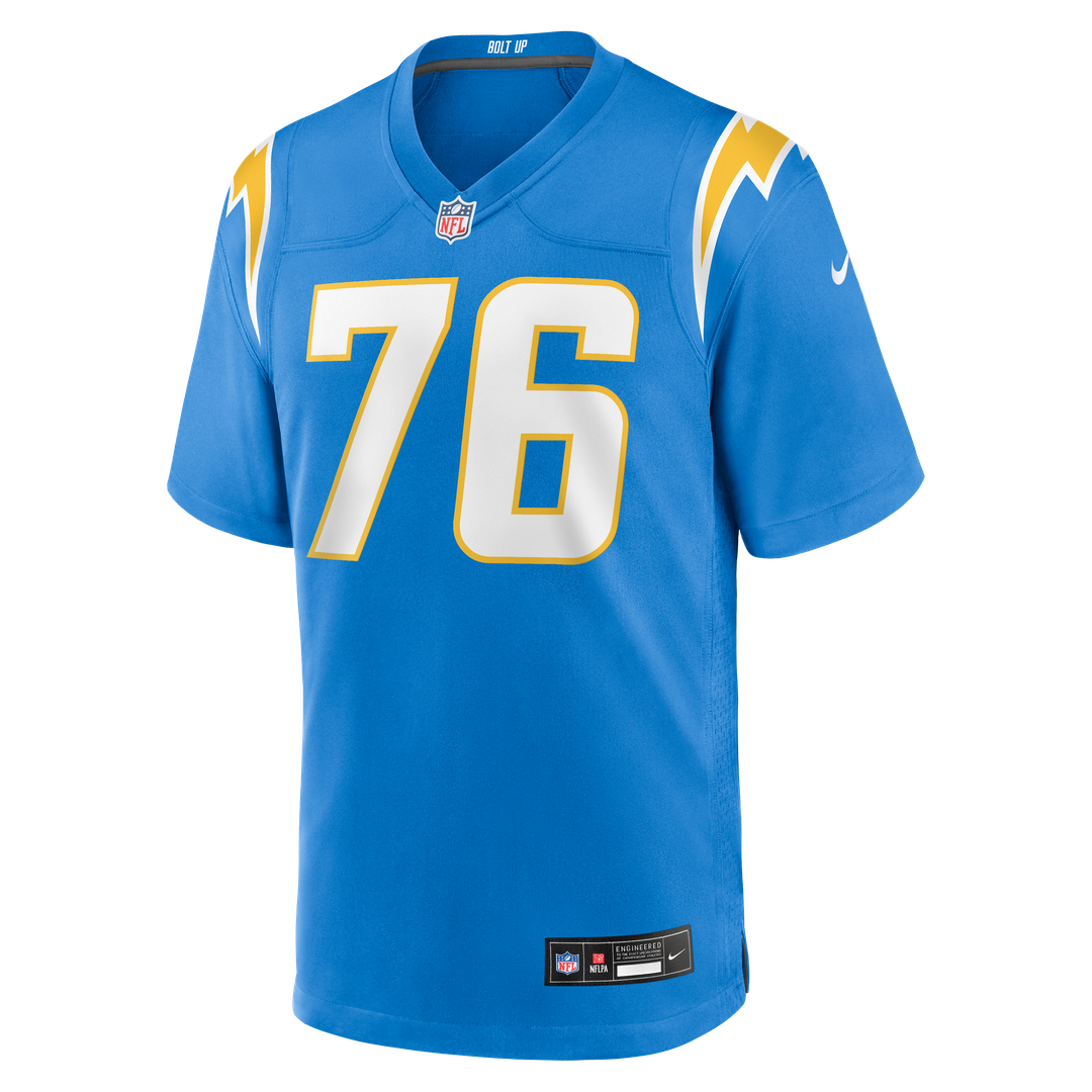 Men's Los Angeles Chargers Joe Alt Nike Gold Alternate Charger Power Game Player Jersey