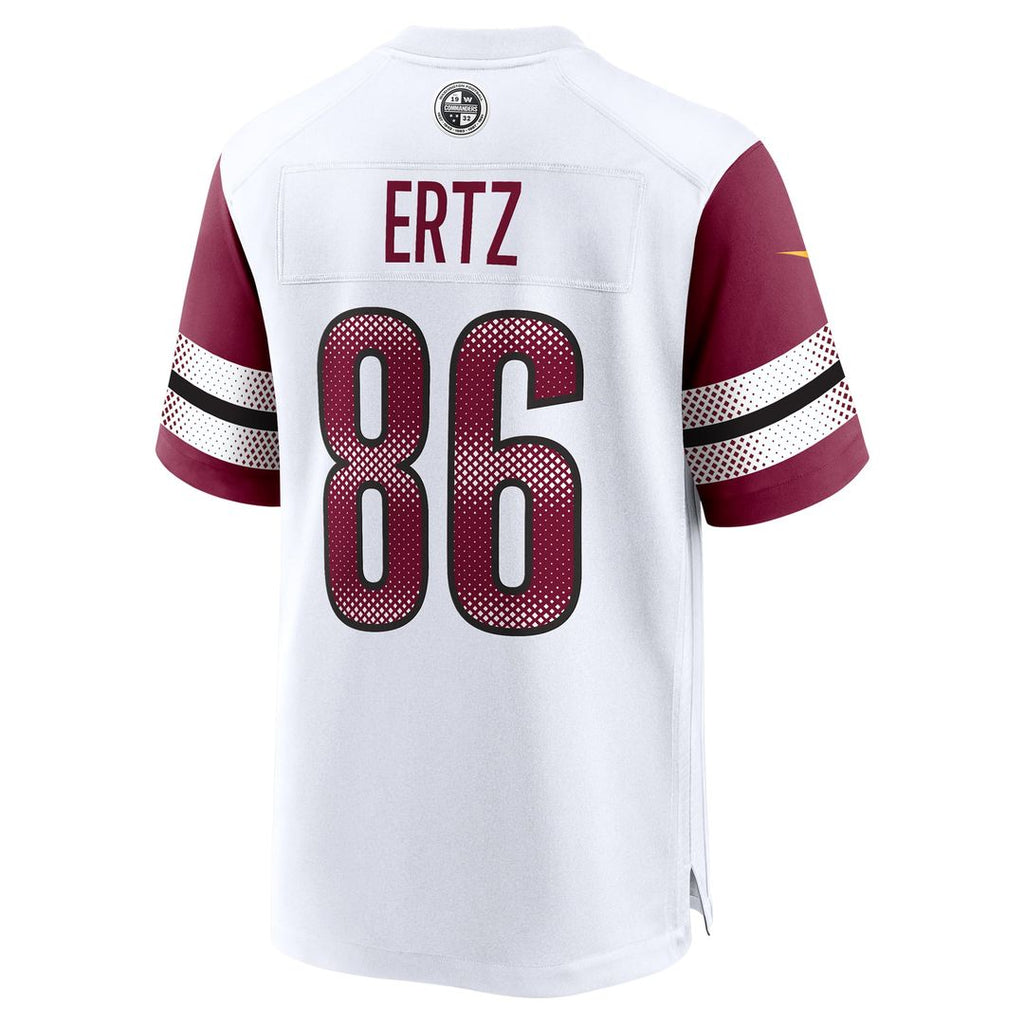 Men's Washington Commanders Zach Ertz Nike  White Game Jersey