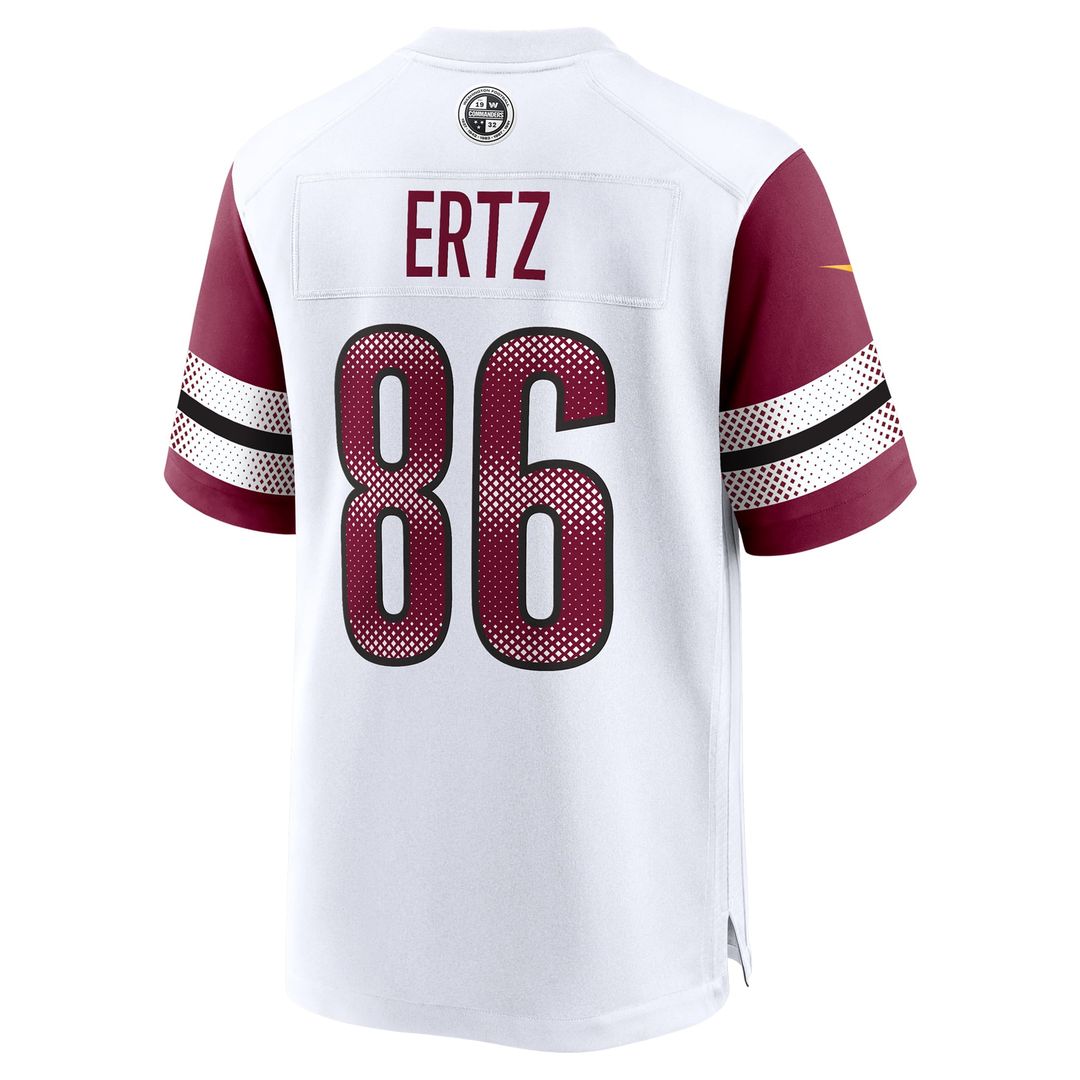 Men's Washington Commanders Zach Ertz Nike  White Game Jersey