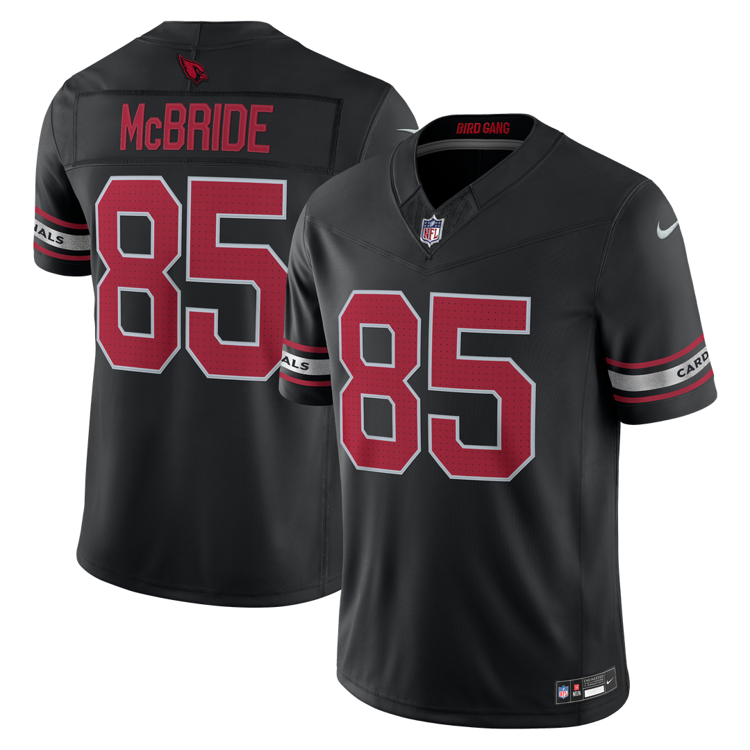 Men's Arizona Cardinals Trey McBride Nike Cardinal Team Vapor F.U.S.E. Stitched Limited Jersey