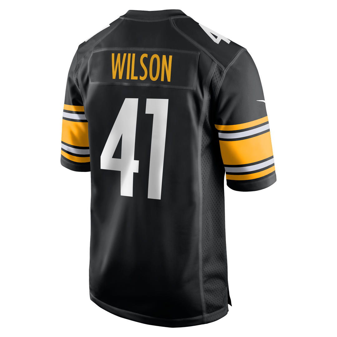 Men's Pittsburgh Steelers Payton Wilson Nike Black  Game Jersey