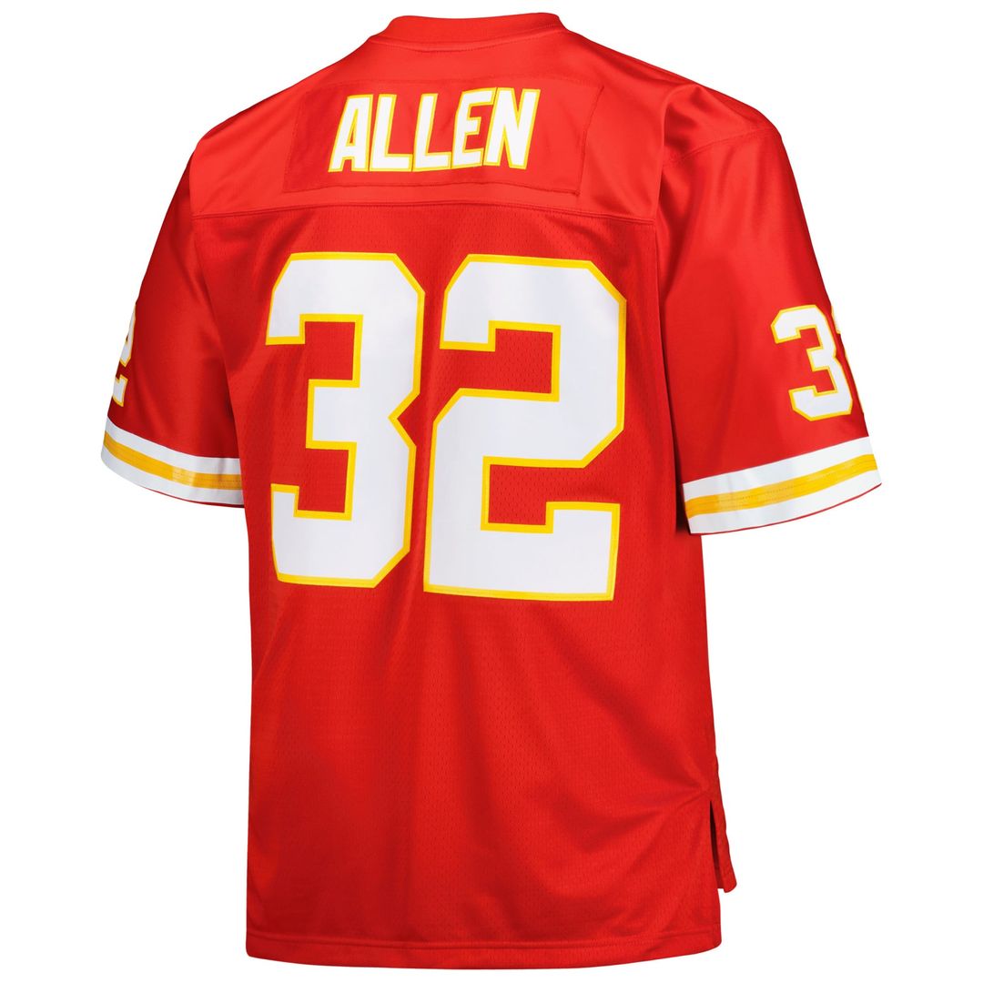 Men's Kansas City Chiefs Marcus Allen Mitchell & Ness Red Big & Tall 1994 Retired Player Replica Jersey