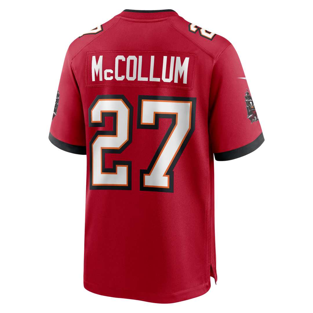 Men's Tampa Bay Buccaneers Zyon McCollum Nike Red Game Player Jersey