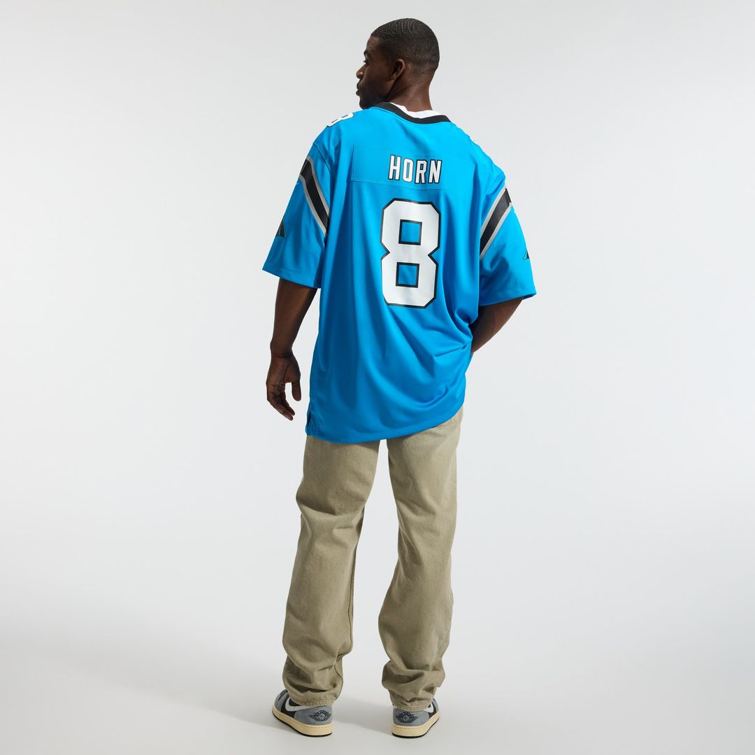 Men's Carolina Panthers Jaycee Horn Nike Blue Alternate Game Jersey