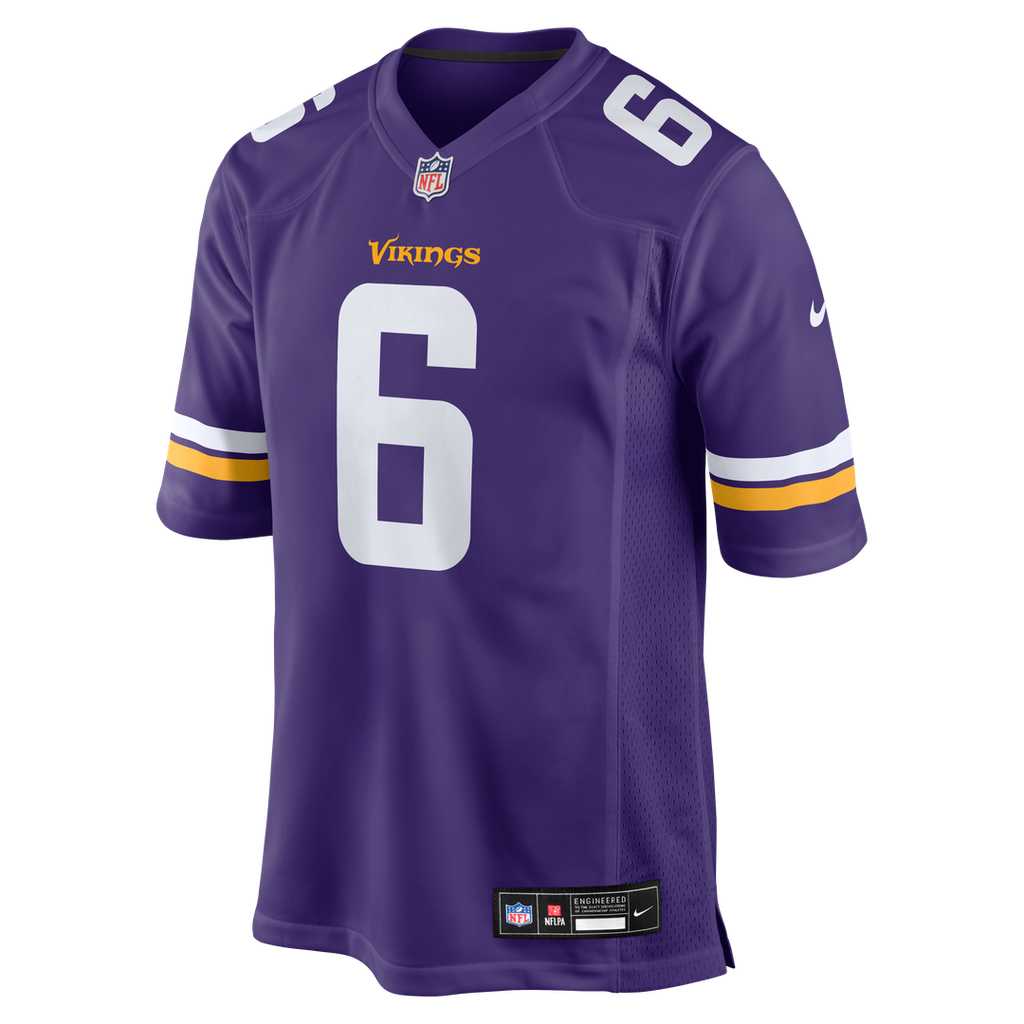 Men's Minnesota Vikings Dwight McGlothern Nike  Purple Team Game Jersey