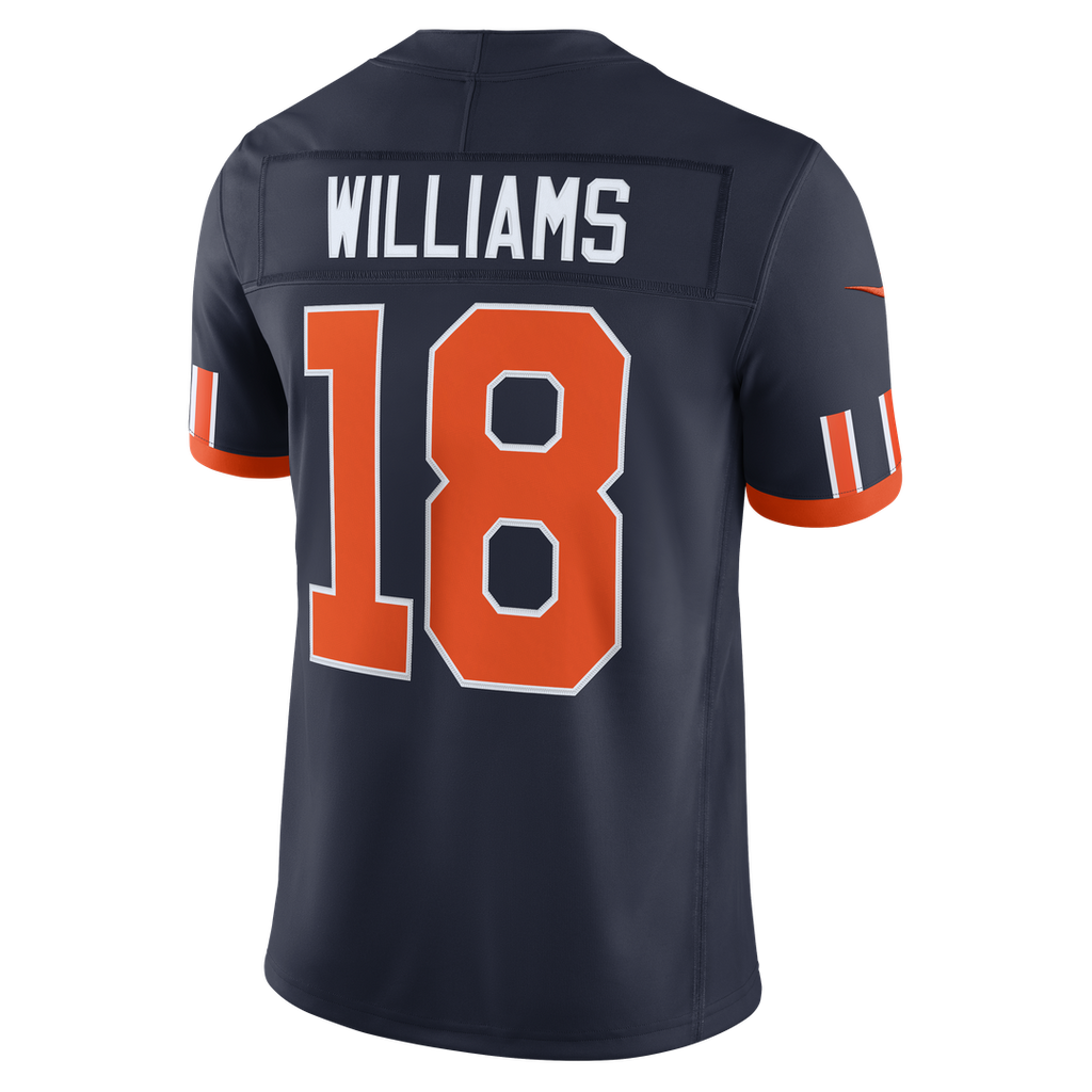 Men's Chicago Bears Caleb Williams Nike Navy 2026 Rivalries Collection Stitched Limited Jersey