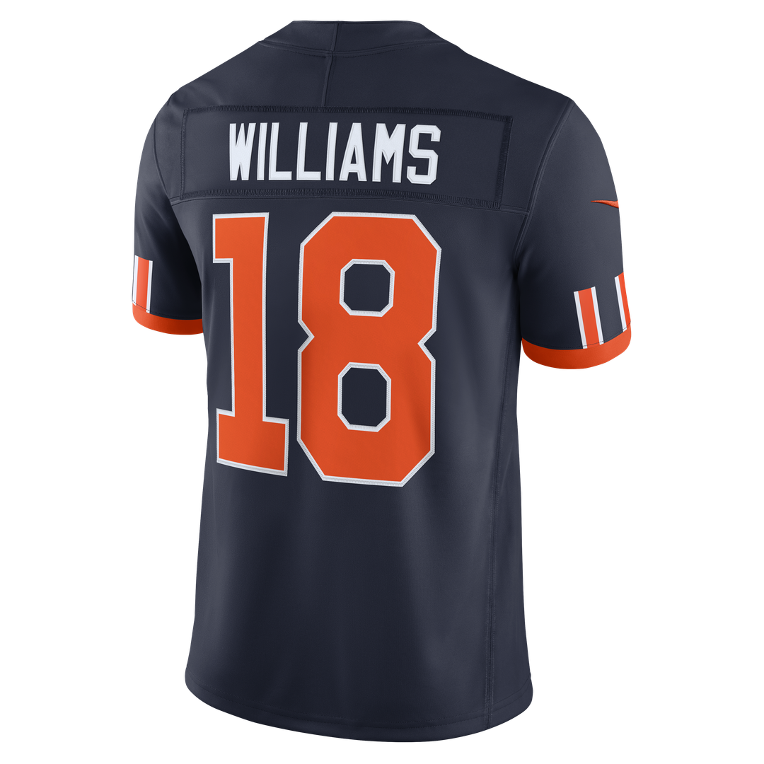 Men's Chicago Bears Caleb Williams Nike Navy 2026 Rivalries Collection Stitched Limited Jersey