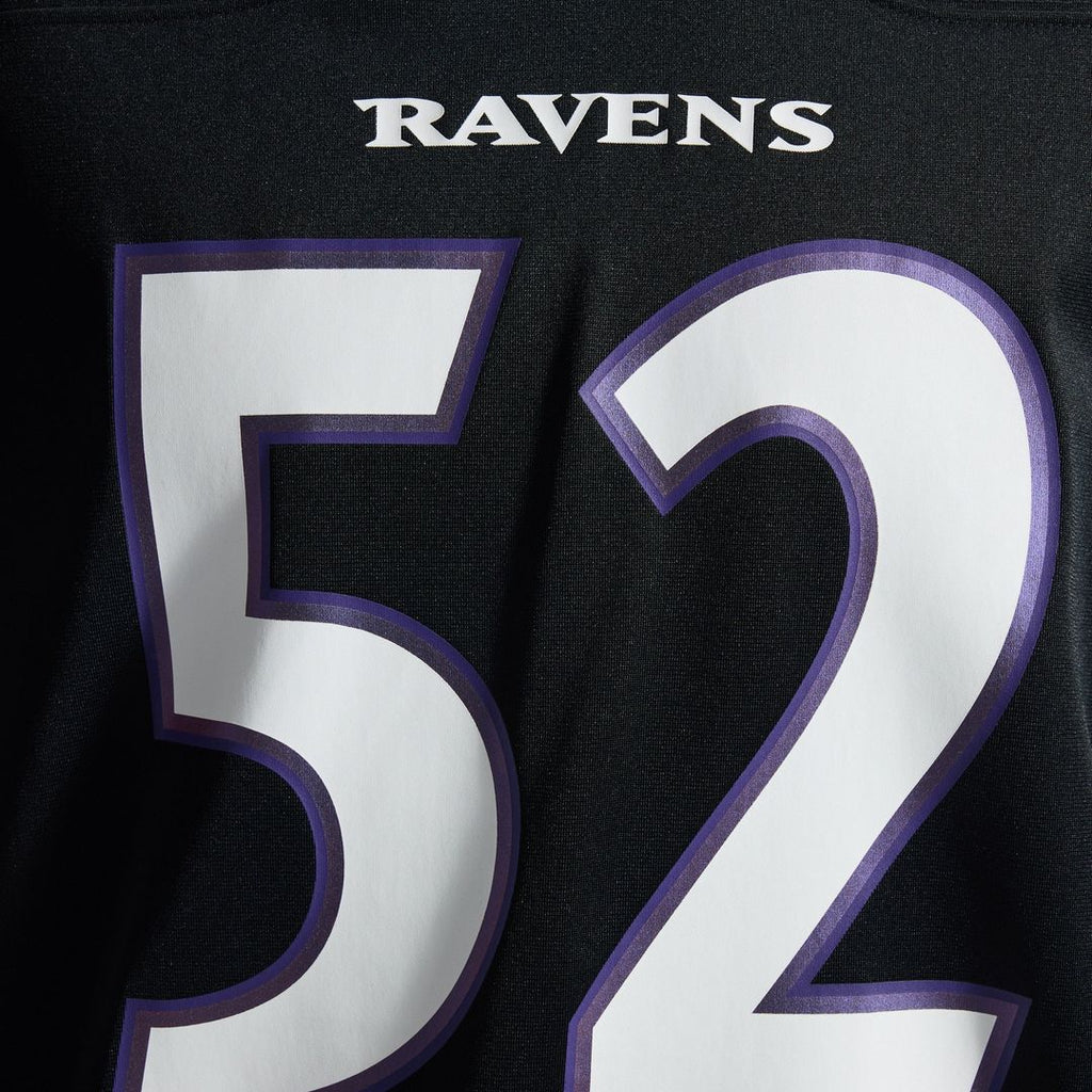 Men's Baltimore Ravens Ray Lewis Nike Black Alternate Retired Player Game Jersey