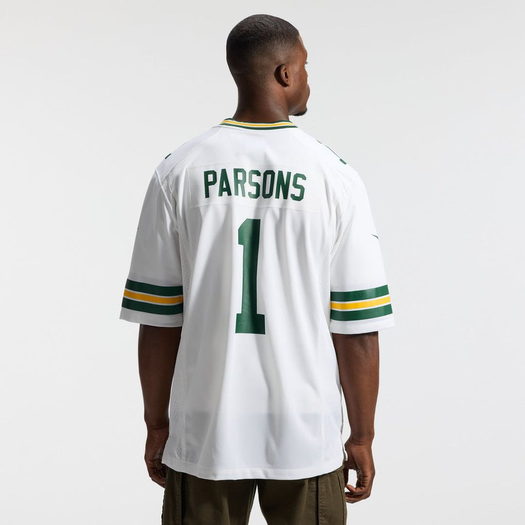 Men's Green Bay Packers Micah Parsons Nike White Game Player Jersey