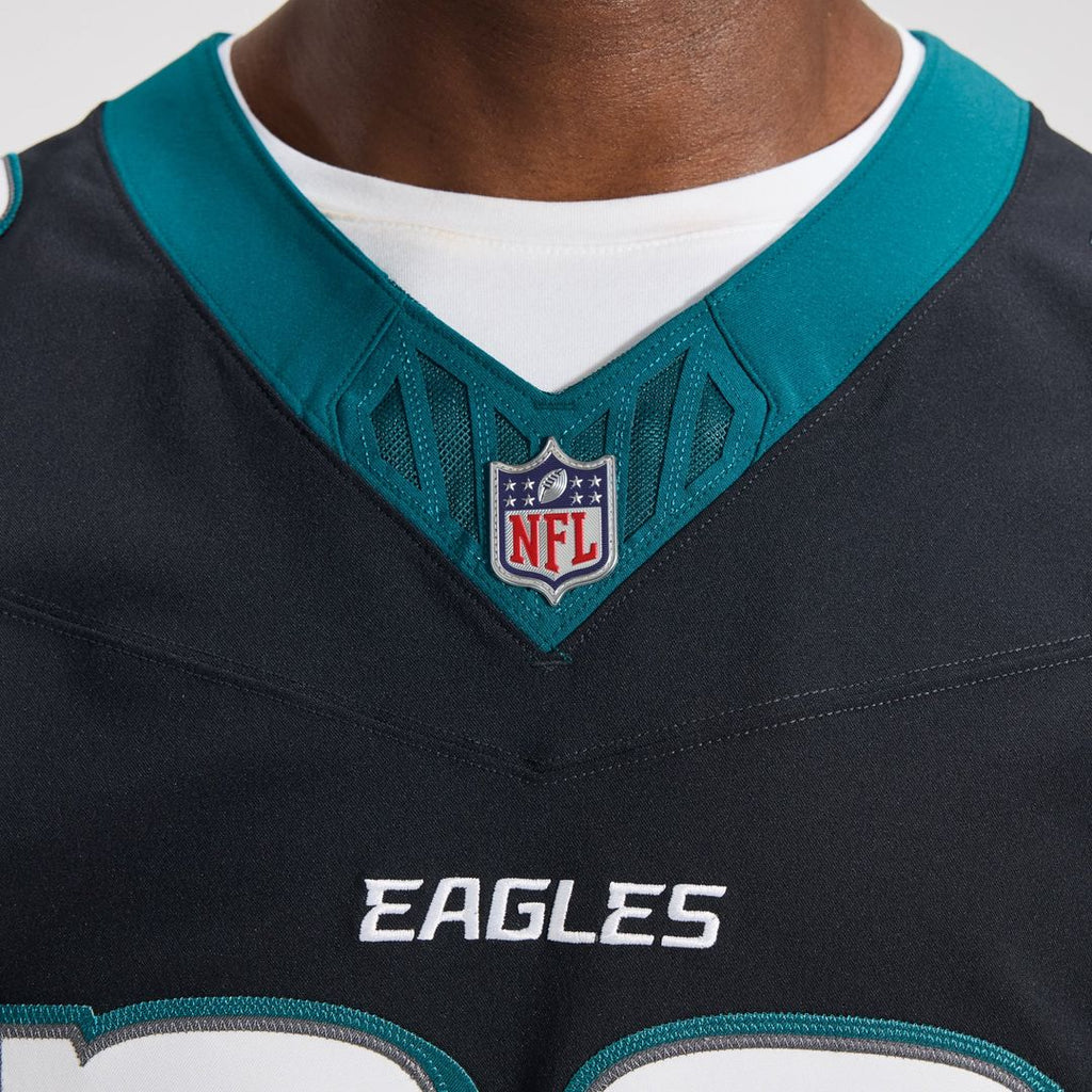 Men's Philadelphia Eagles Saquon Barkley Nike Black Alternate Vapor F.U.S.E. Elite Jersey