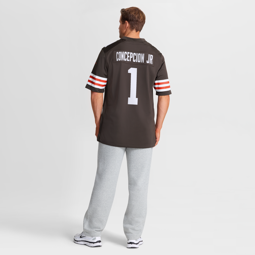 Men's Cleveland Browns KC Concepcion Jr. Nike Brown Team Game Jersey