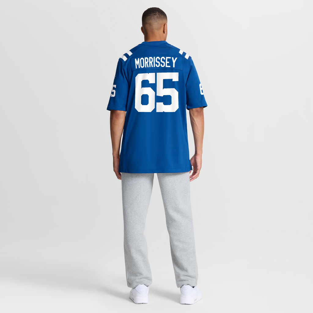 Men's Indianapolis Colts Jimmy Morrissey Nike  Royal Team Game Jersey