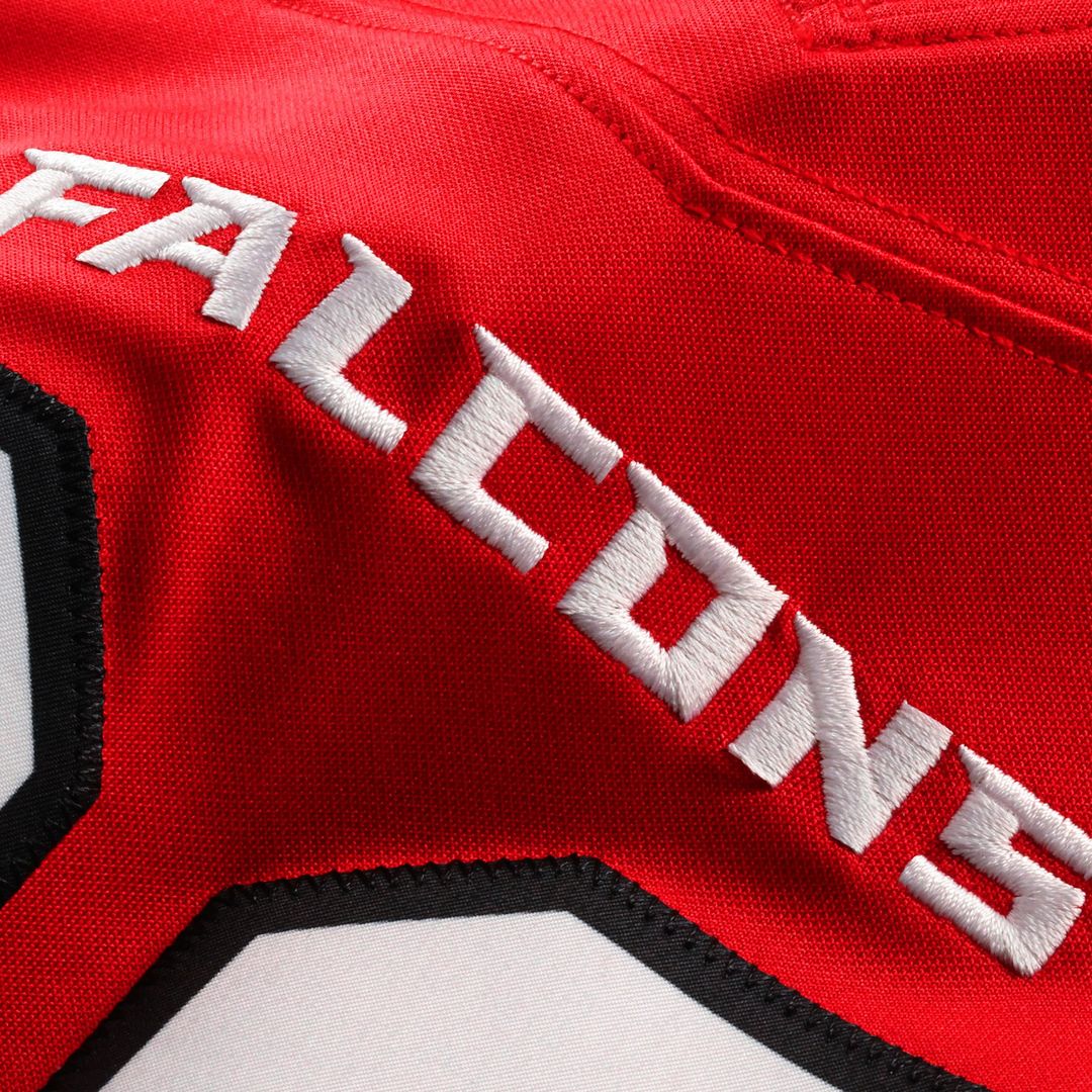 Men's Atlanta Falcons Michael Penix Jr. Nike Red Team Vapor F.U.S.E. Stitched Limited Jersey