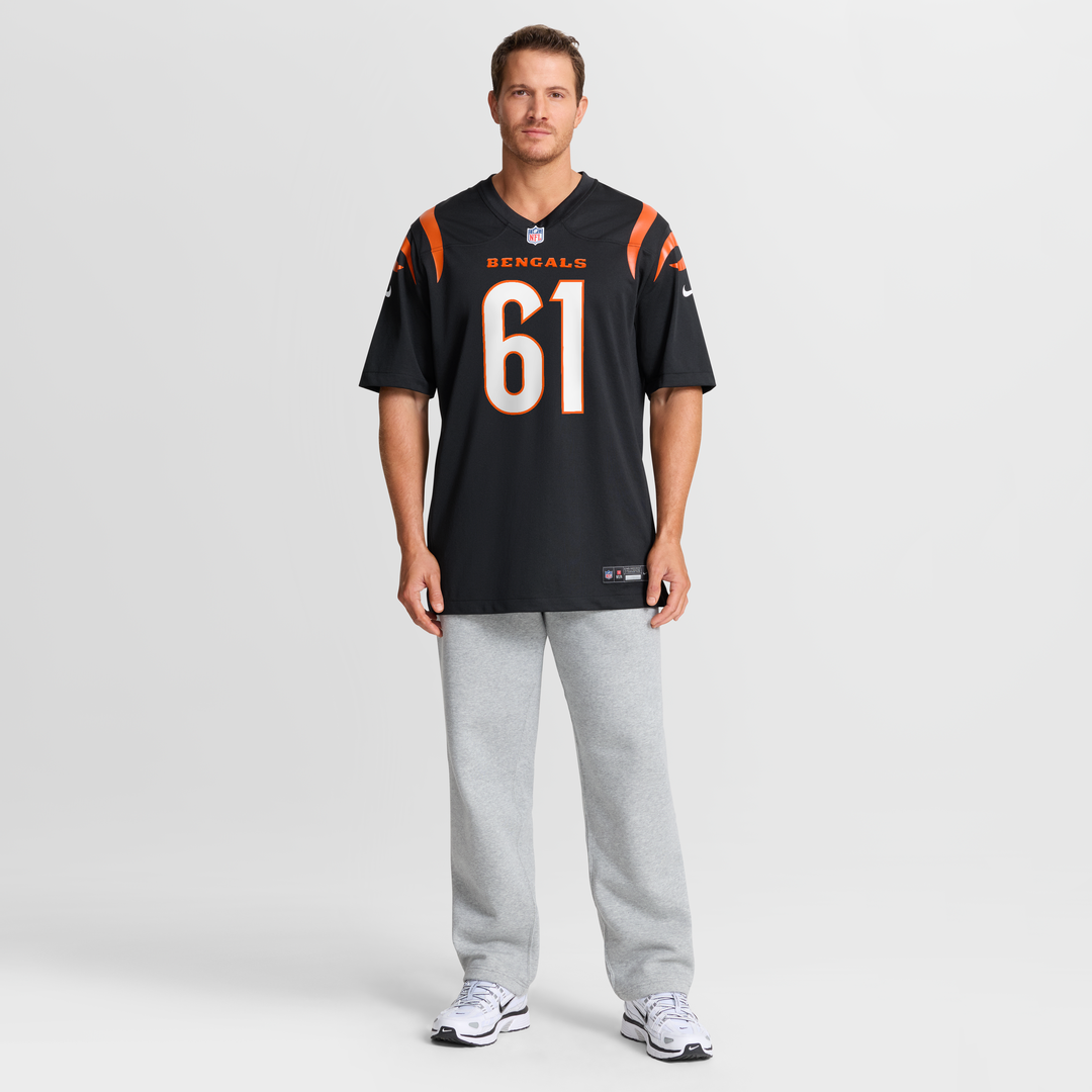 Men's Cincinnati Bengals Cody Ford Nike Black Game Jersey