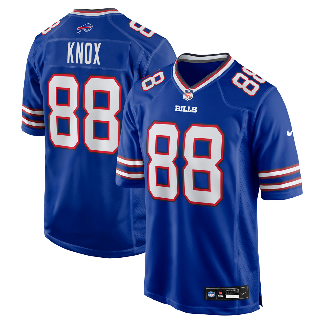 Men's Buffalo Bills Dawson Knox Nike Royal Game Player Jersey