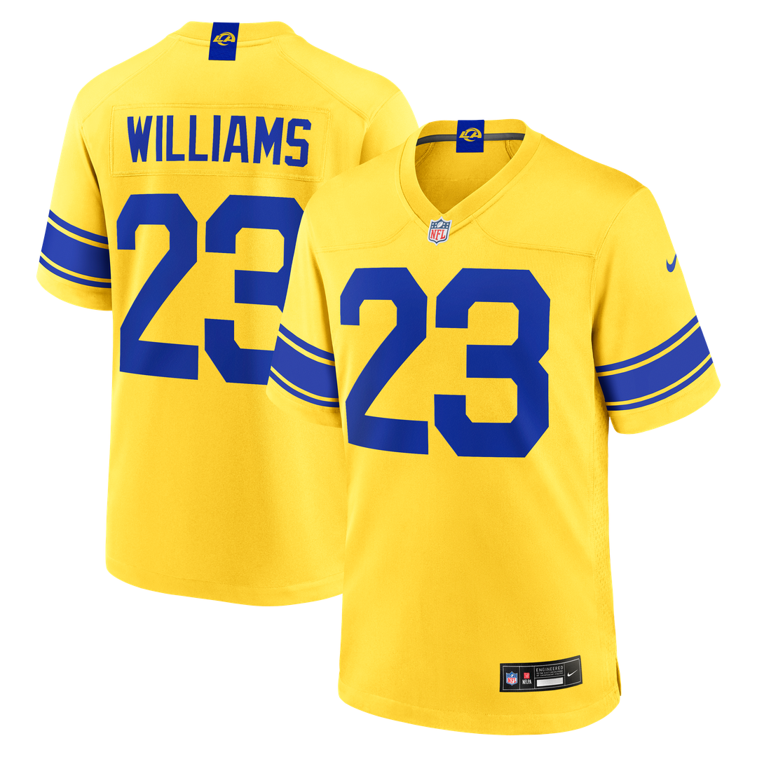 Men's Los Angeles Rams Kyren Williams Nike Royal Team Game Player Jersey