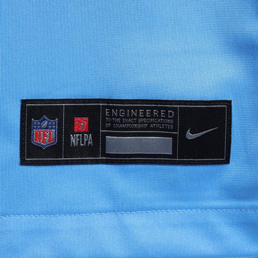 Men's Tennessee Titans Warren Moon Nike Light Blue Retired Player Alternate Game Jersey