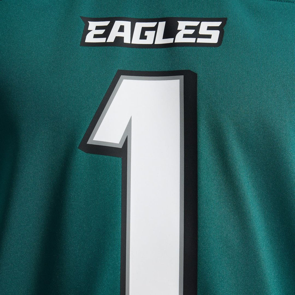 Men's Philadelphia Eagles Jalen Hurts Nike  Black Alternate Game Jersey