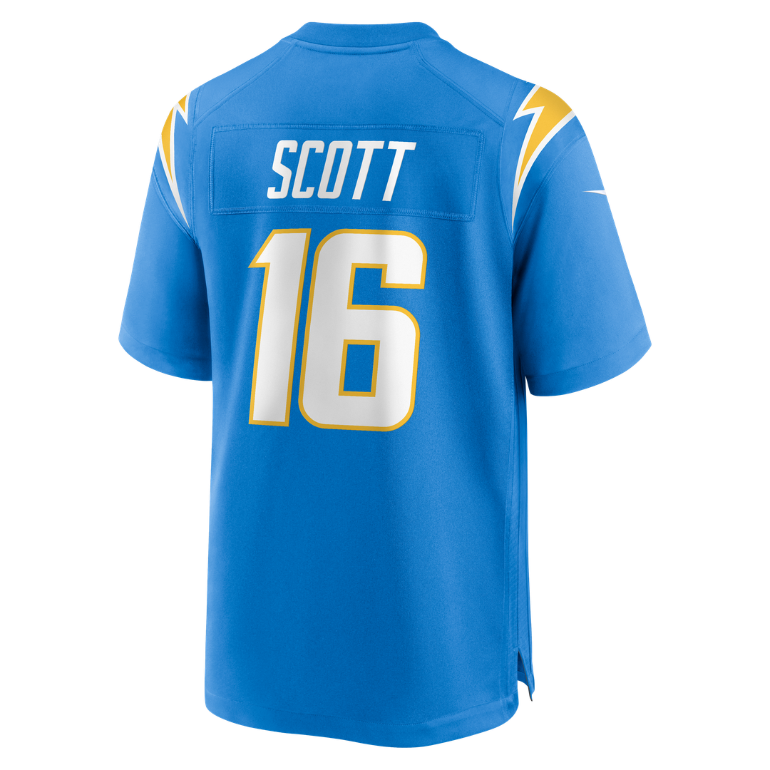 Men's Los Angeles Chargers JK Scott Nike Powder Blue Game Jersey