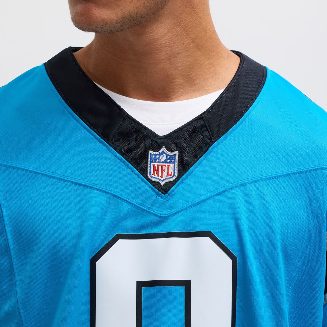 Men's Carolina Panthers Jaycee Horn Nike Blue Vapor F.U.S.E. Limited Jersey