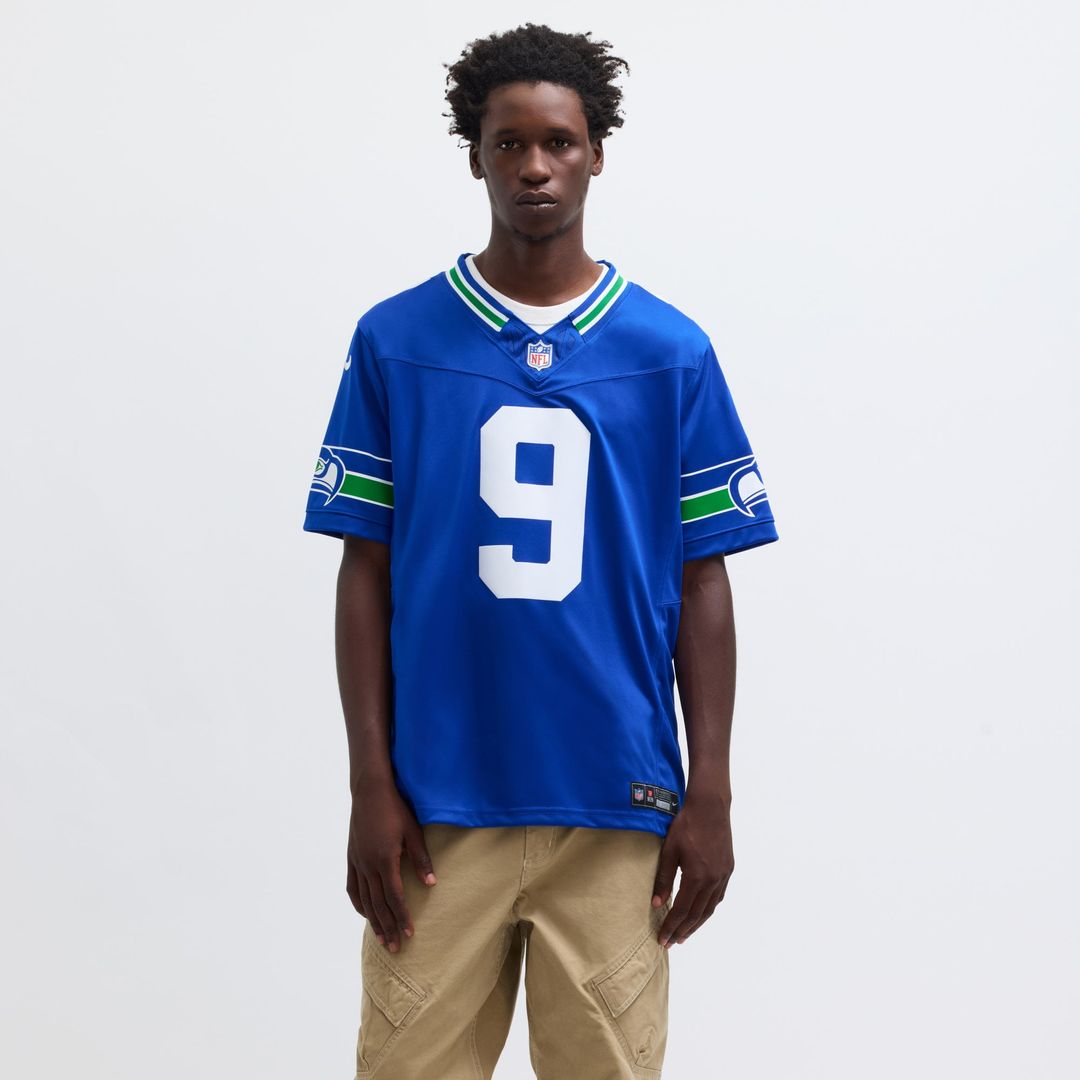 Men's Seattle Seahawks Kenneth Walker III Nike Royal Vapor F.U.S.E. Limited Jersey