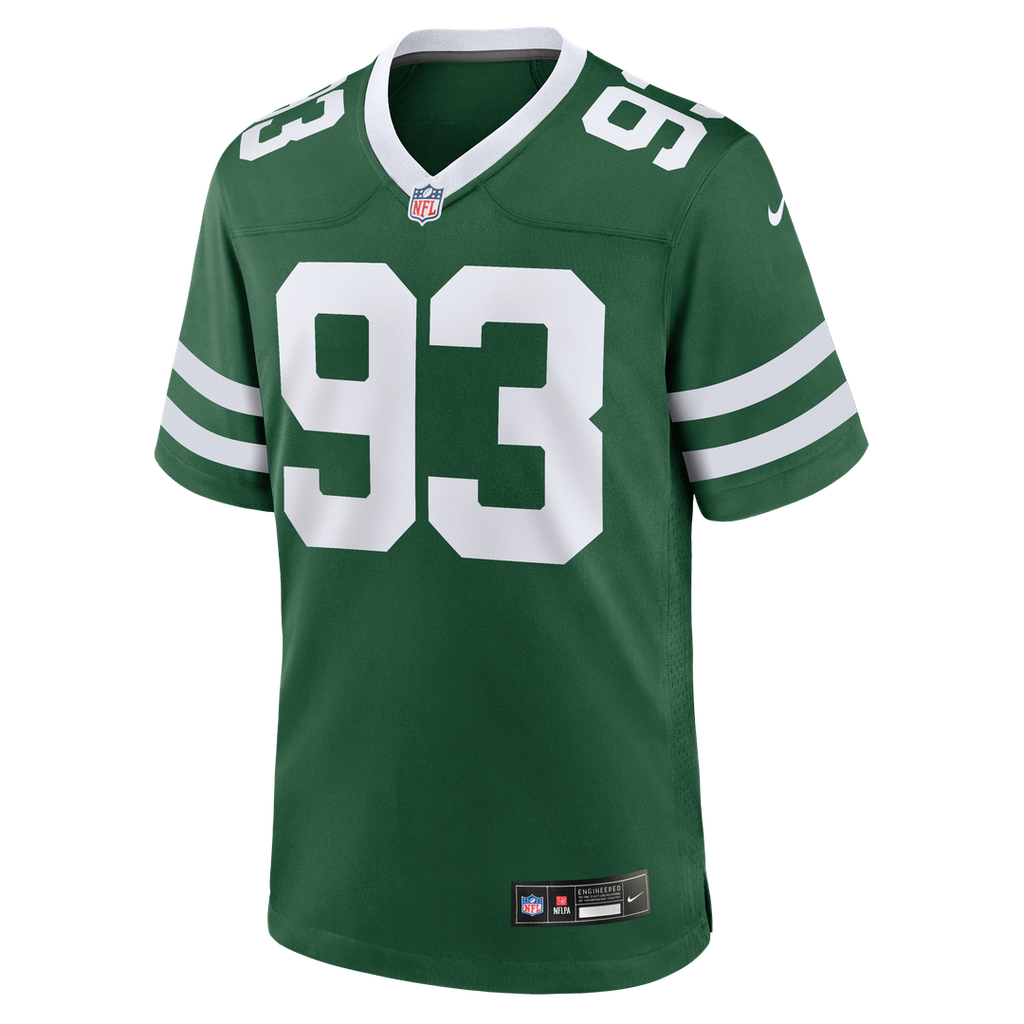 Men's New York Jets Takk McKinley Nike Legacy Green Team Game Jersey
