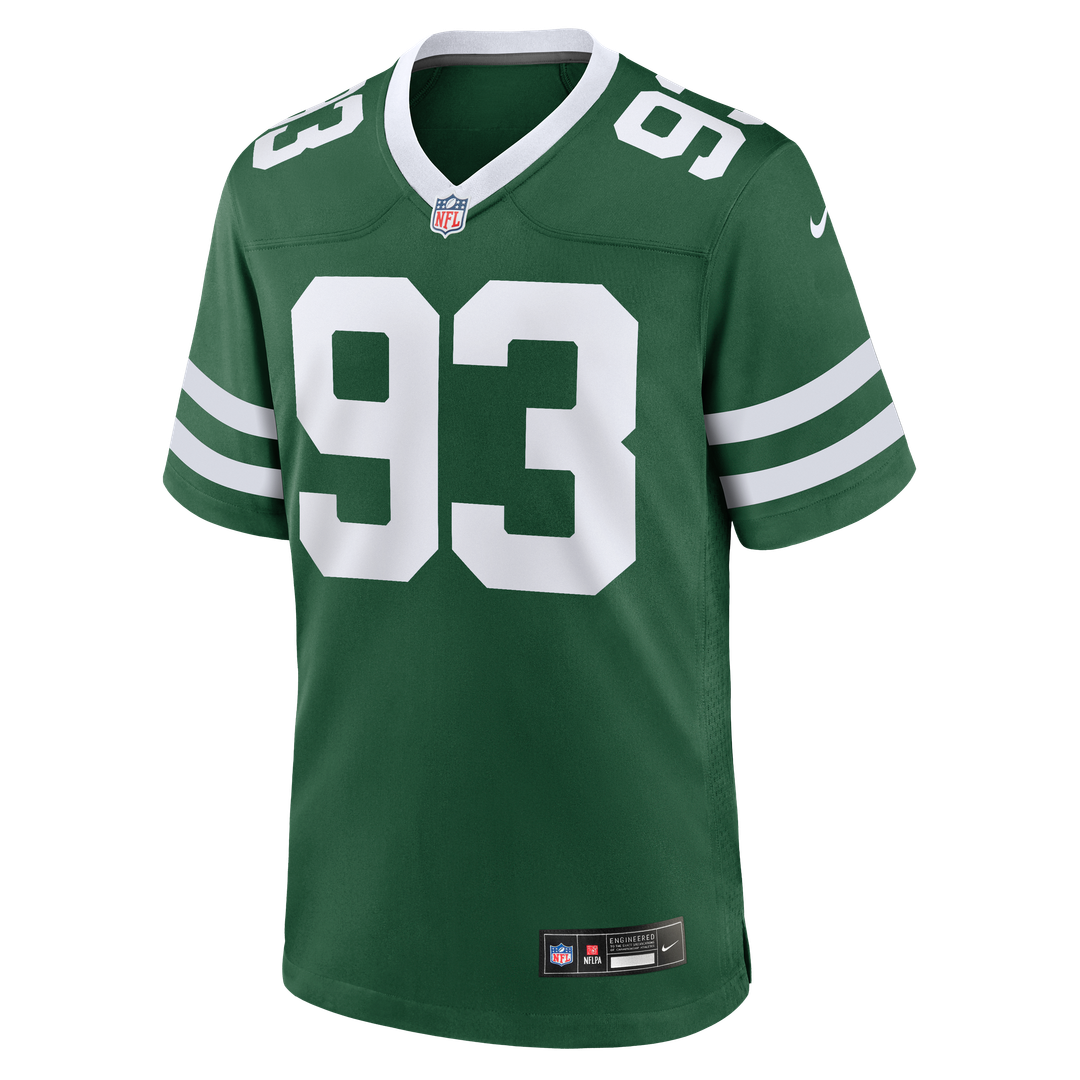 Men's New York Jets Takk McKinley Nike Legacy Green Team Game Jersey