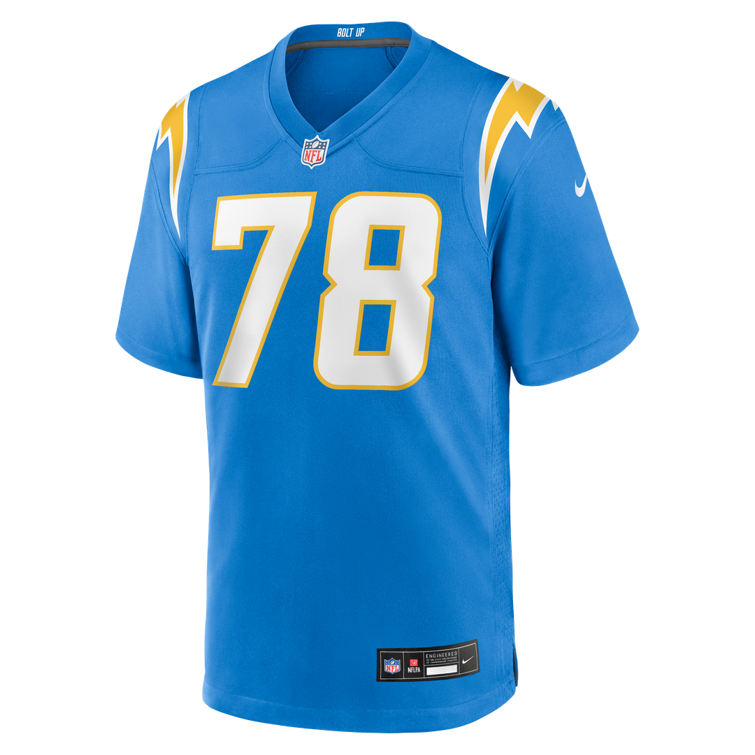 Men's Los Angeles Chargers Andre James Nike  Powder Blue Team Game Jersey